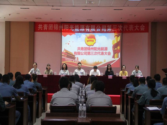共青團(tuán)錦州陽光能源有限公司第三次代表大會(huì)