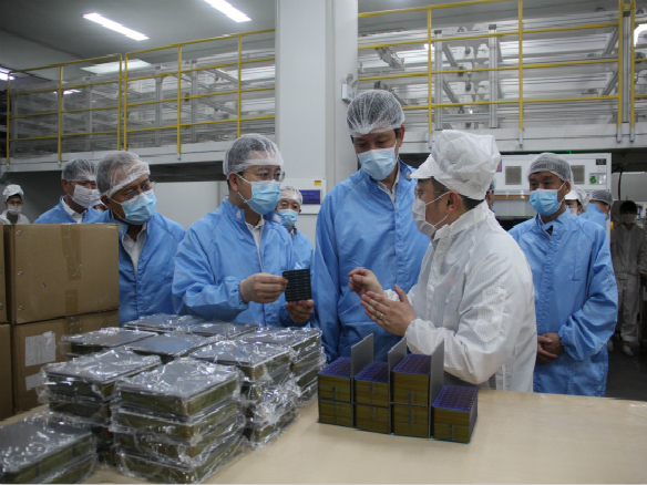 市委書記靳國衛(wèi)、市委副書記、代市長王心宇到我司調(diào)研工作