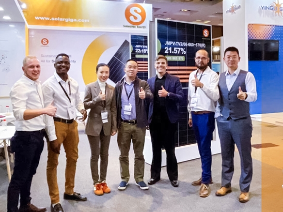 展會(huì)速遞 | 走進(jìn)“彩虹之國”！陽光能源高能亮相南非國際太陽能展