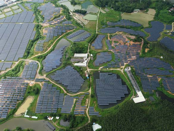 全球足跡 | 抗臺(tái)風(fēng)技能拉滿！陽光能源助力廣東省開平市150MW光伏項(xiàng)目實(shí)現(xiàn)三重收益